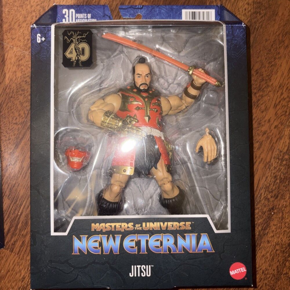 Masters of the Universe Masterverse New Eternia JITSU Action Figure HDR46